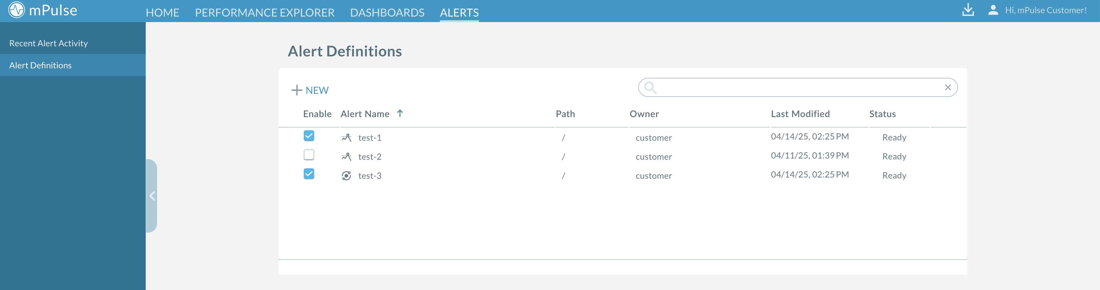 Alert Definition